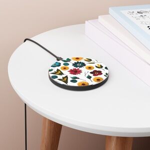 🚨NewCollection: Floral Magnetic Induction Charger. Designed by:BleuRose Creat.